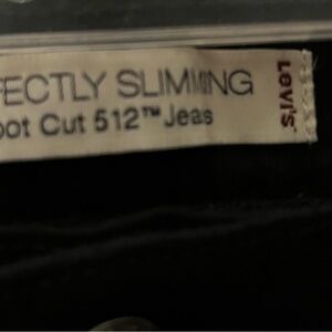 Levi's Classic Black Denim